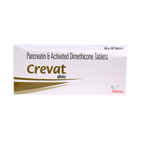 Pancreatin 170 mg, Activated Dimethicone 80 mg Tablets