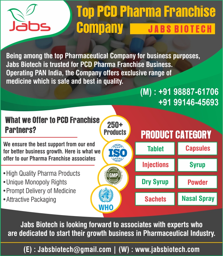Best PCD Pharma Franchise Business in Tripura