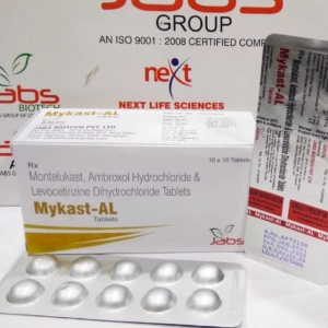 mykast-al-montelukast, ambroxol hydrochloride & levocetirizine tablets