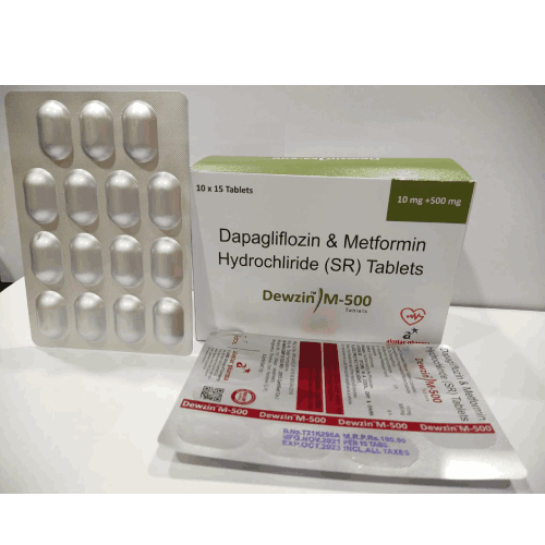Dapagliflozin & Metformin Hydrochloride Tablets Manufacturer / Supplier