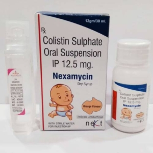 Nexamycin - Colistin Sulphate Oral Suspension