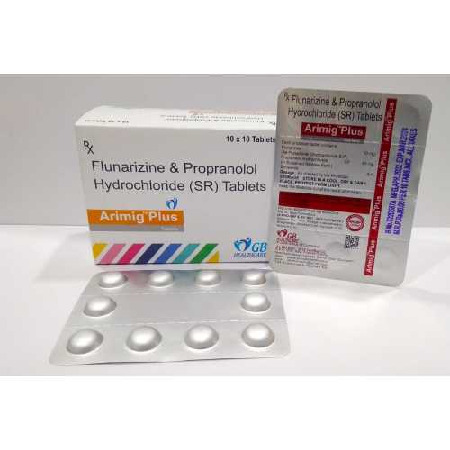 Flunarizine & Propranolol Hydrochloride (SR) Tablets