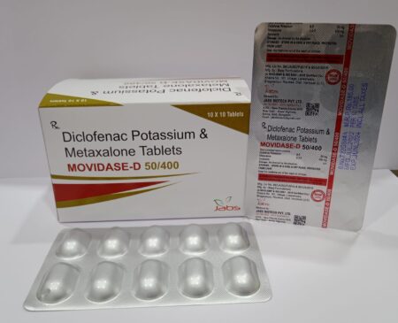 Diclofenac Potassium & Metaxalone Tablets