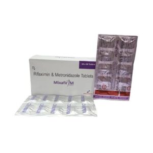 Rifaximin and Metronidazole Tablets
